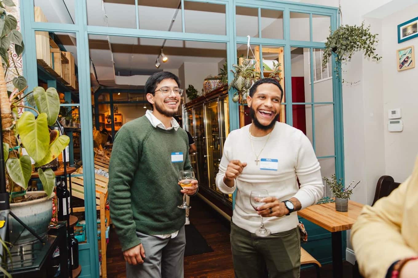 The crowd at the sold-out first Colado Latino Network event at Bodega and Vino